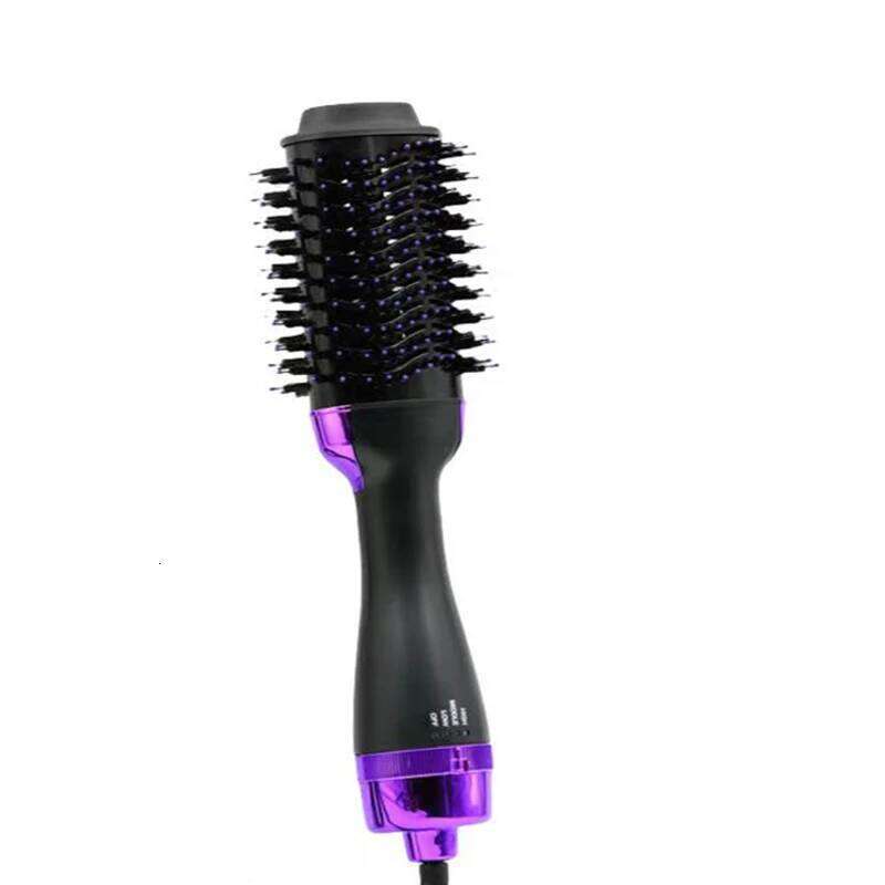 Multi in one electroplating brush fuller, one-step dryer suitable for straight and curly hair