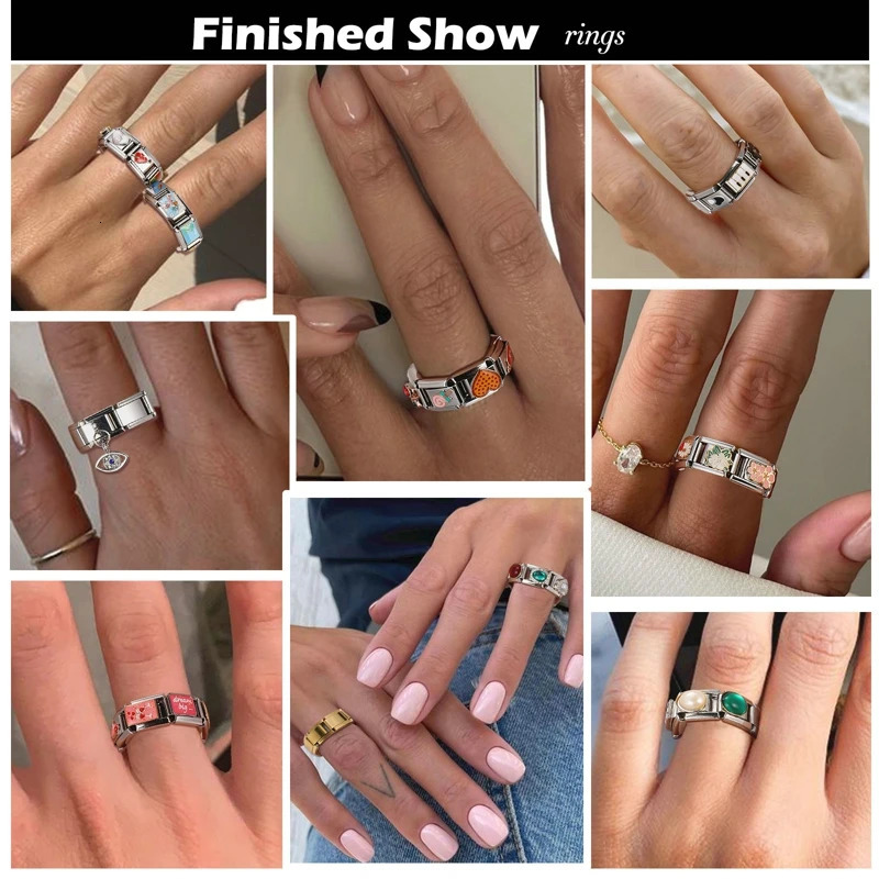 Creative Christmas Bracelet High Quality Stainless Steel Bracelet WomenS Jewelry 9mm Wide Italian Elastic Charm Birthday Gift 250812