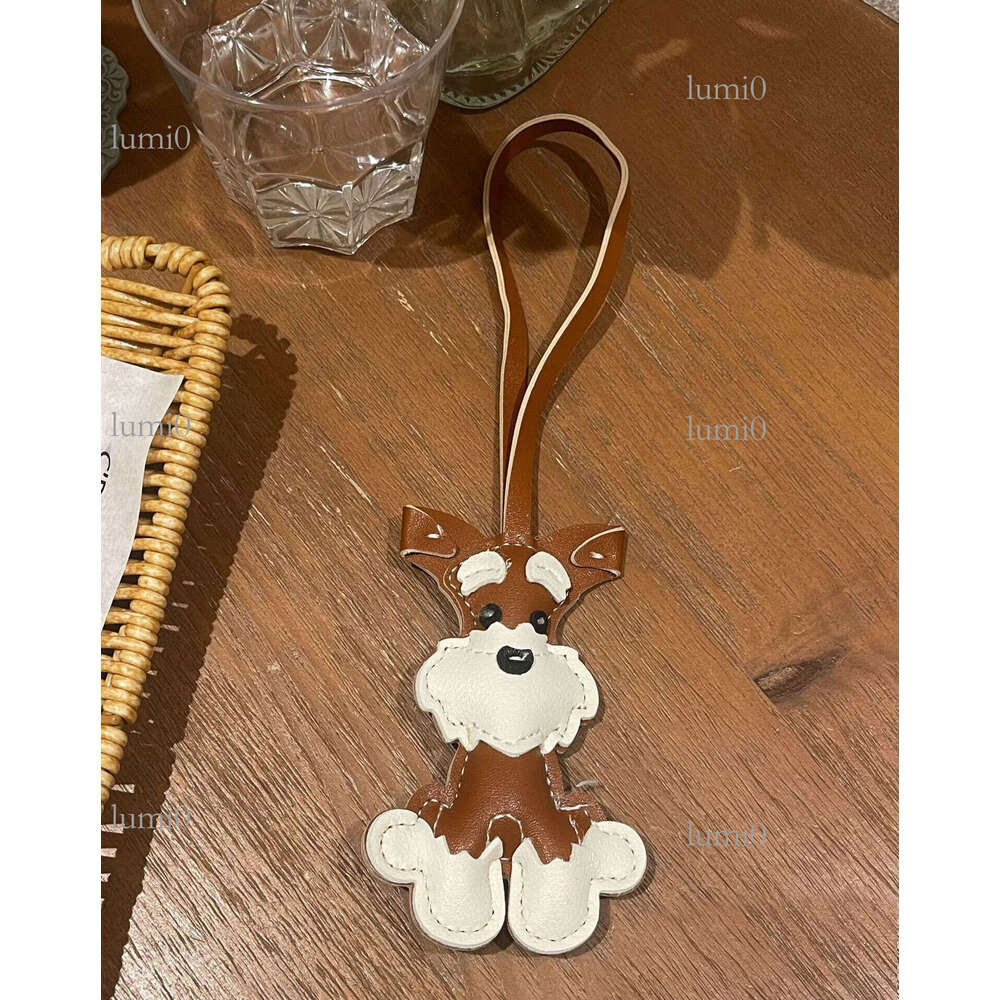 Fashion bag pendants Puppy PU Creative Dog Bag Cartoon Leather Pendant Small Gift