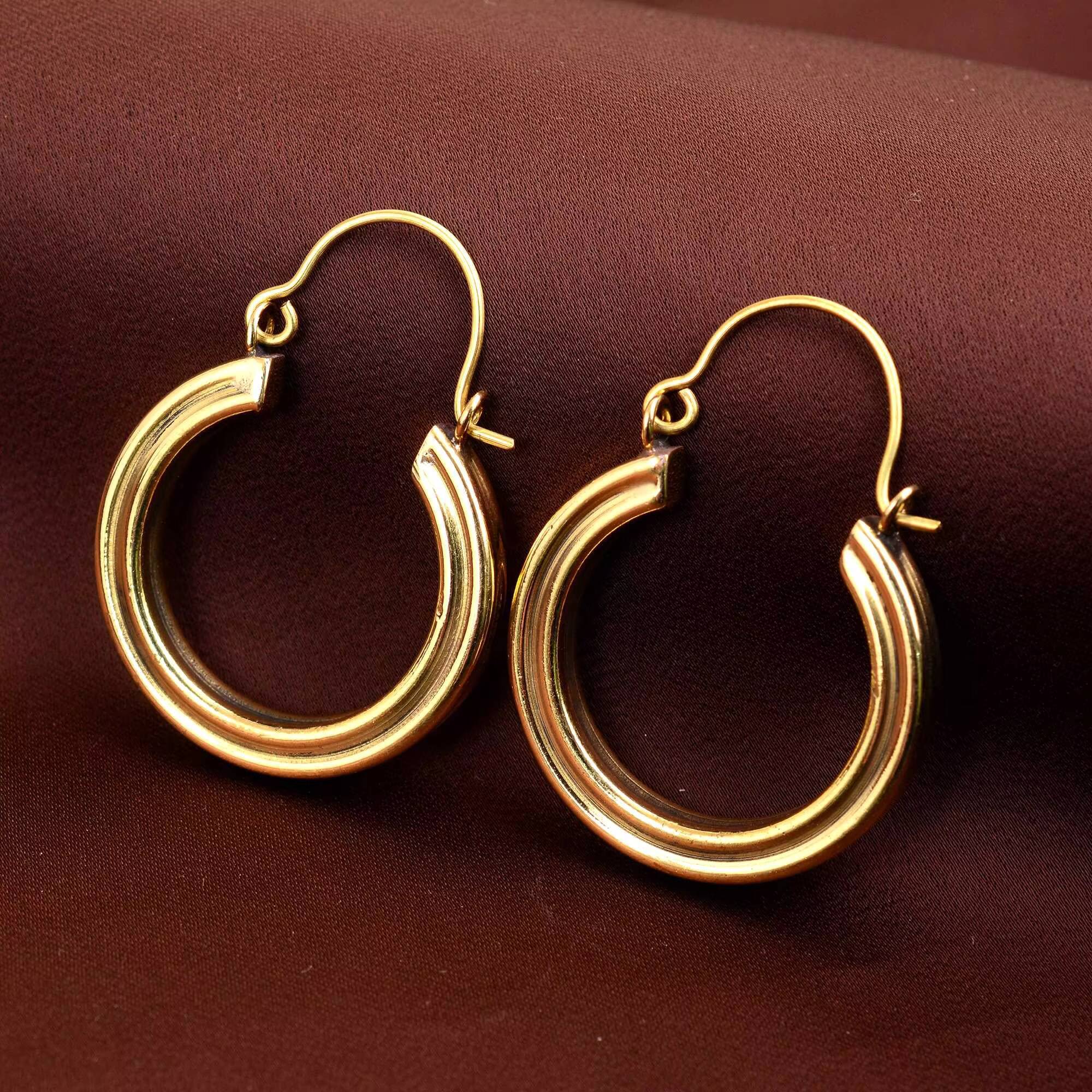 Exaggerated Design Cross Clip Hoop Multi-layer Irregular Lines C-shaped Round Women's Earrings