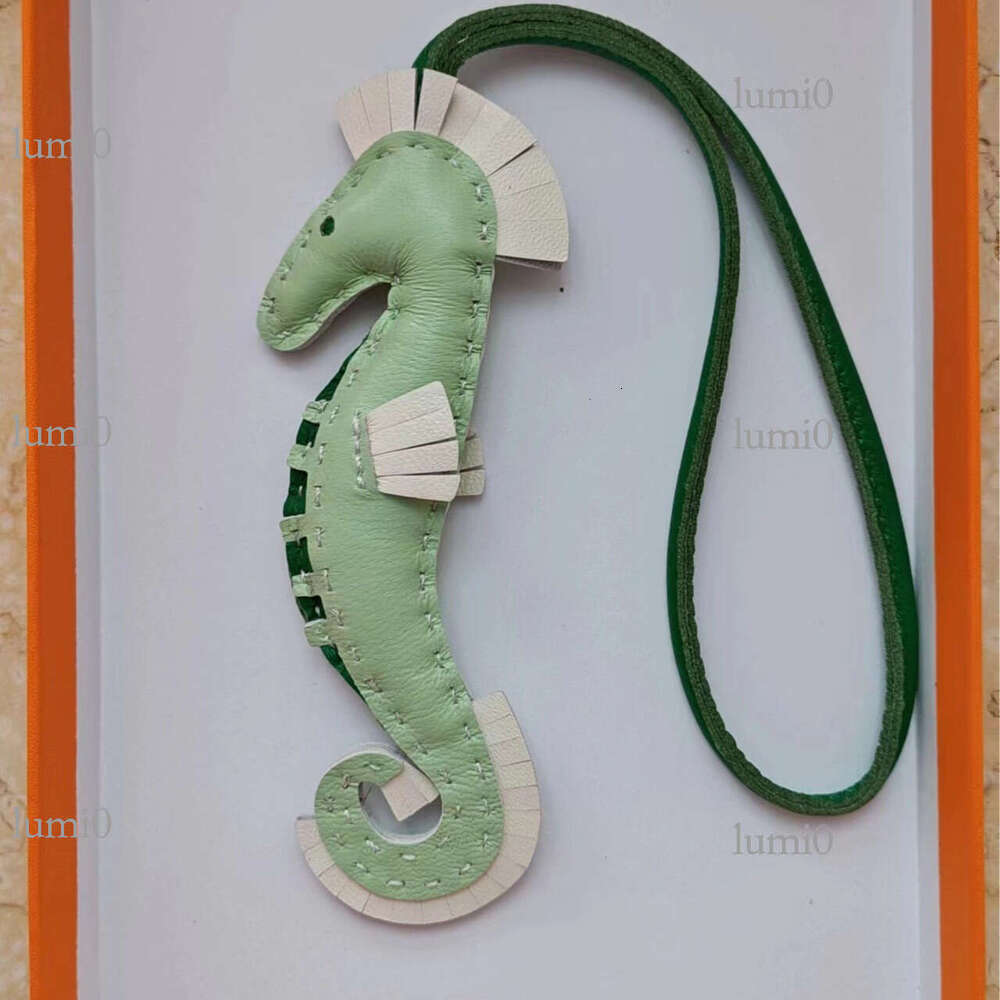 Handmade Sheepskin Seahorse Suitable for Various Cute Fashion High-end Bag Pendants