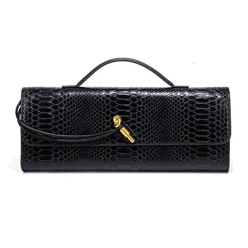 Women's Snakeskin Emed Handbag Designer Top Handle Crossbody PU Leather Evening Party Purse Clutch Shoulder Bag