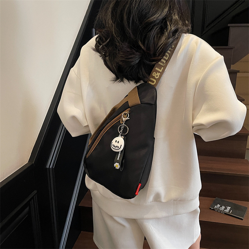 2025 New Designer Printed Multi Pocket Shoulder Bag Small Chest Bag