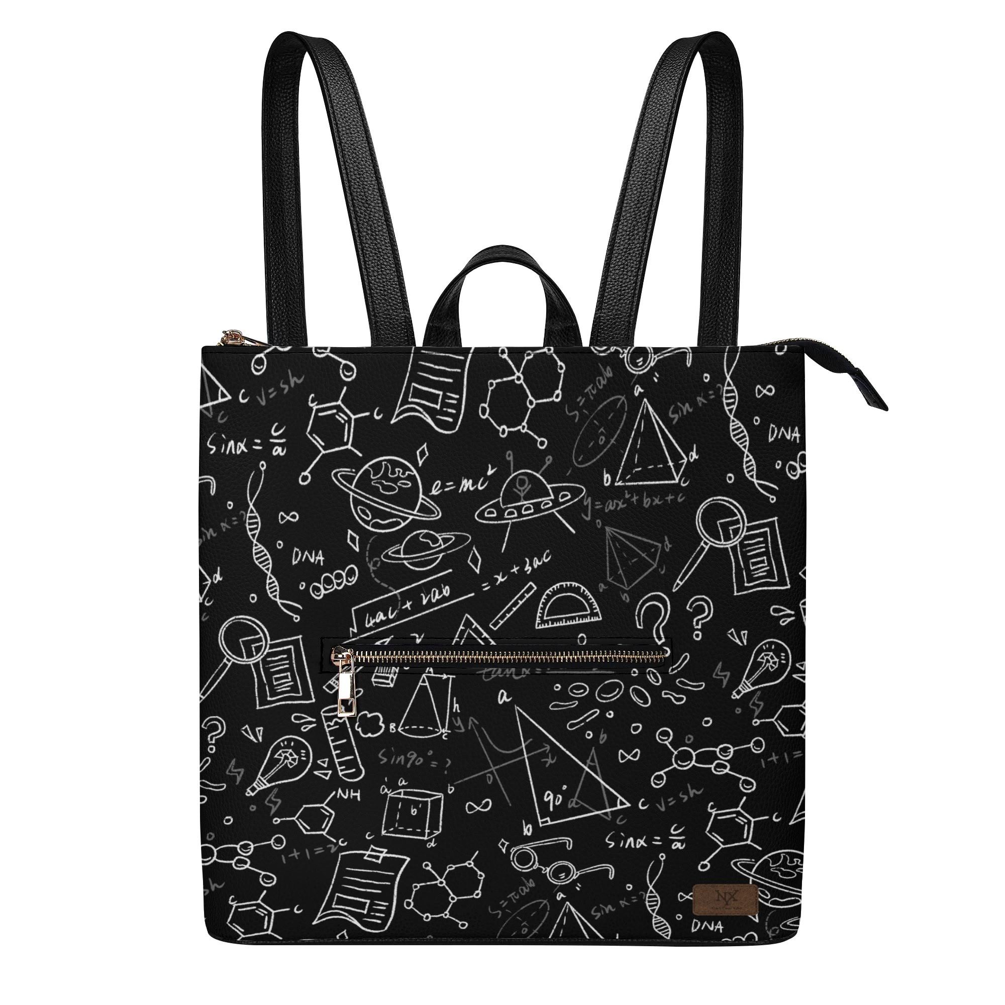 NXY high quality Womens Casual Leather Backpack luxury bag backpacks designer bookbags back packs womens fashion all-match Large capacity schoolbag