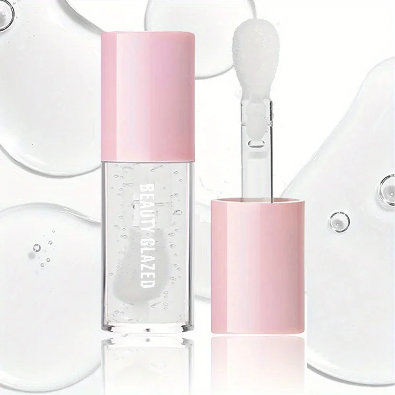 Hydrating Plumping Jelly Lip Balm - 5 Colors Glossy Finish with Plant Squalene Suitable for All Skin Types 250812
