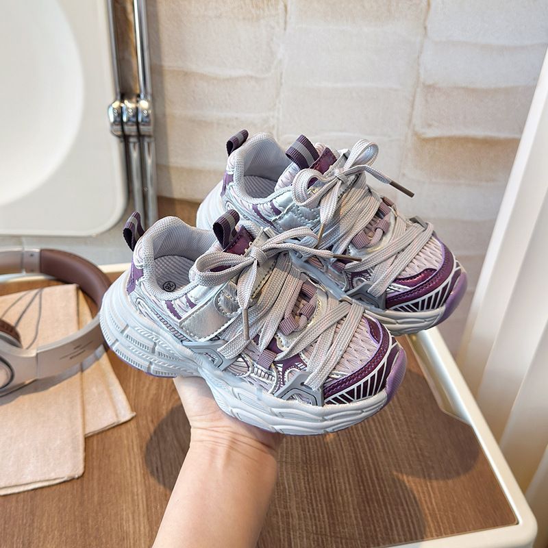 Kids Sneakers New 2025 Spring Summer Fashion Casual Sports Boys Girl Kidsnest Youth Running Trainers Toddler Mesh Shoes Size 26 - 36 K0640