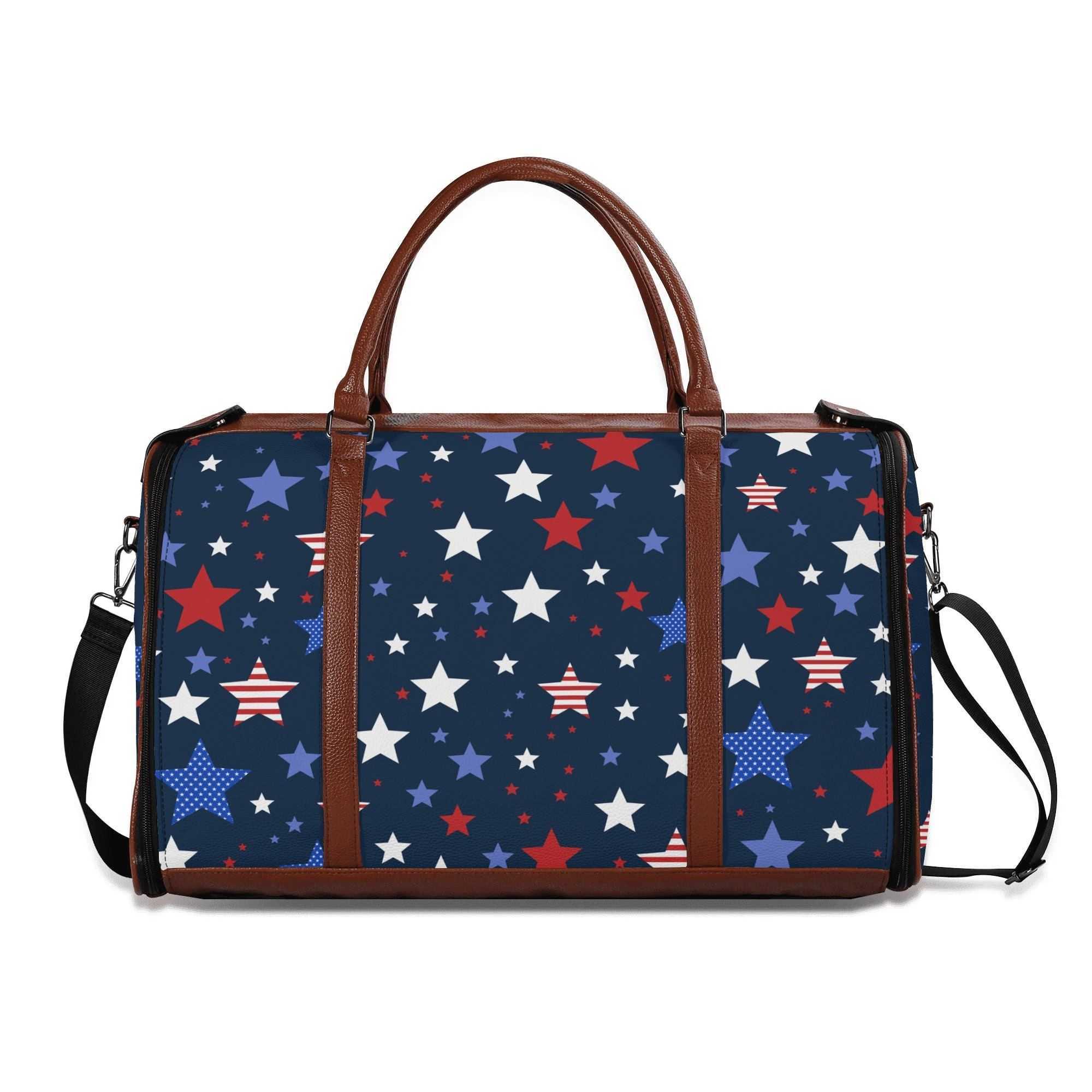 NXY Personalized Leather Duffle Bag Foldable Travel Bag Designer Luggage Women Men Fashion Print Sport Bags 250814