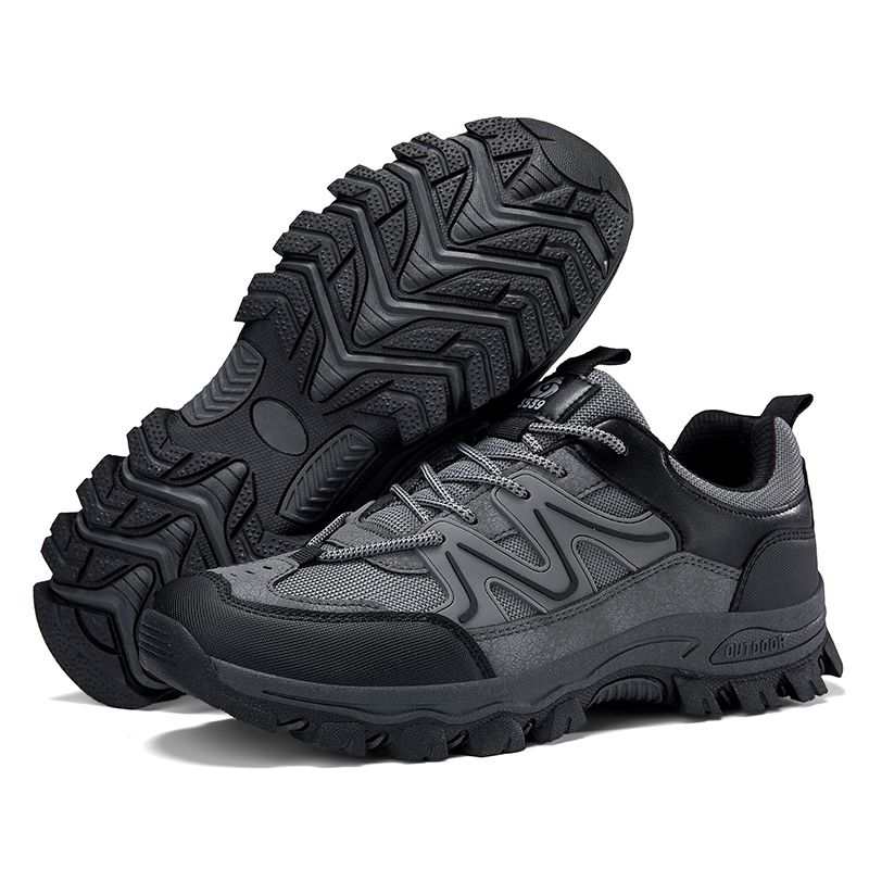 Hiking shoes Mens trainers Sneakers waterproof non slip wear resistant comfortable and breathable outdoor