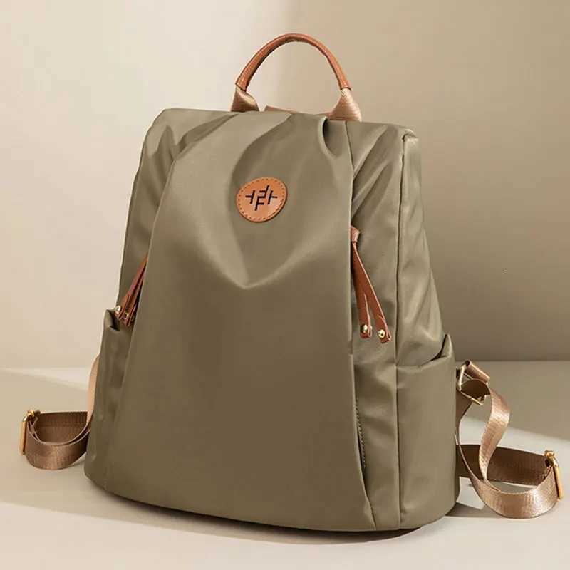 Waterproof Womens Backpack Luxury Oxford Cloth Student Back to School Bag Fashion Women Travel Backpack Girls Schoolbag 9802XJ250814
