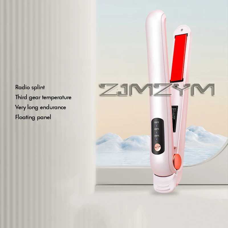 100% Original Product Cordless Hair Straightener Portable Flat Iron Fast Heating Hair Straightener USB Rechargeable Fast Heating Hair Straightener W25