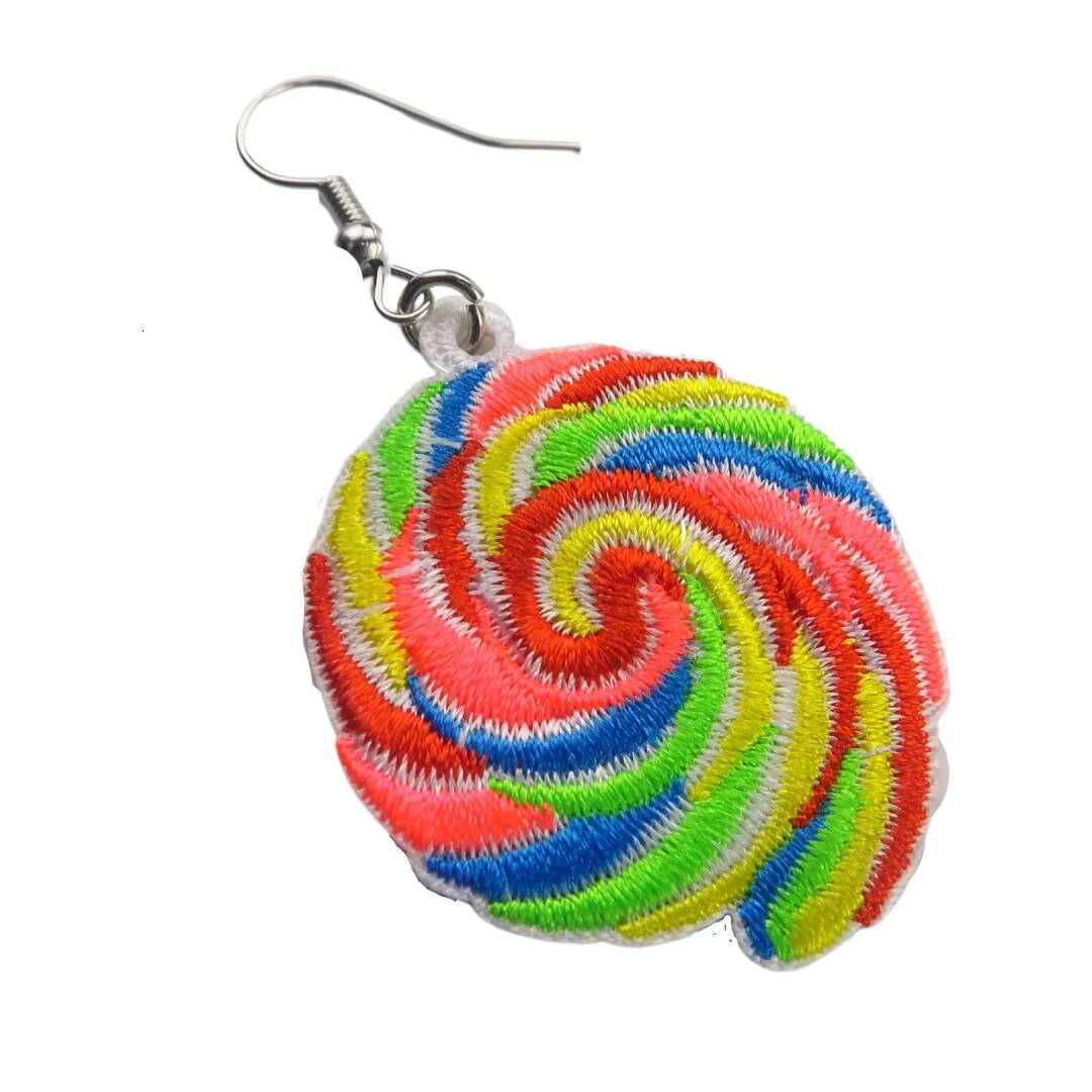 Accessory Manufacturer Embroidered Fashion Earrings for Women