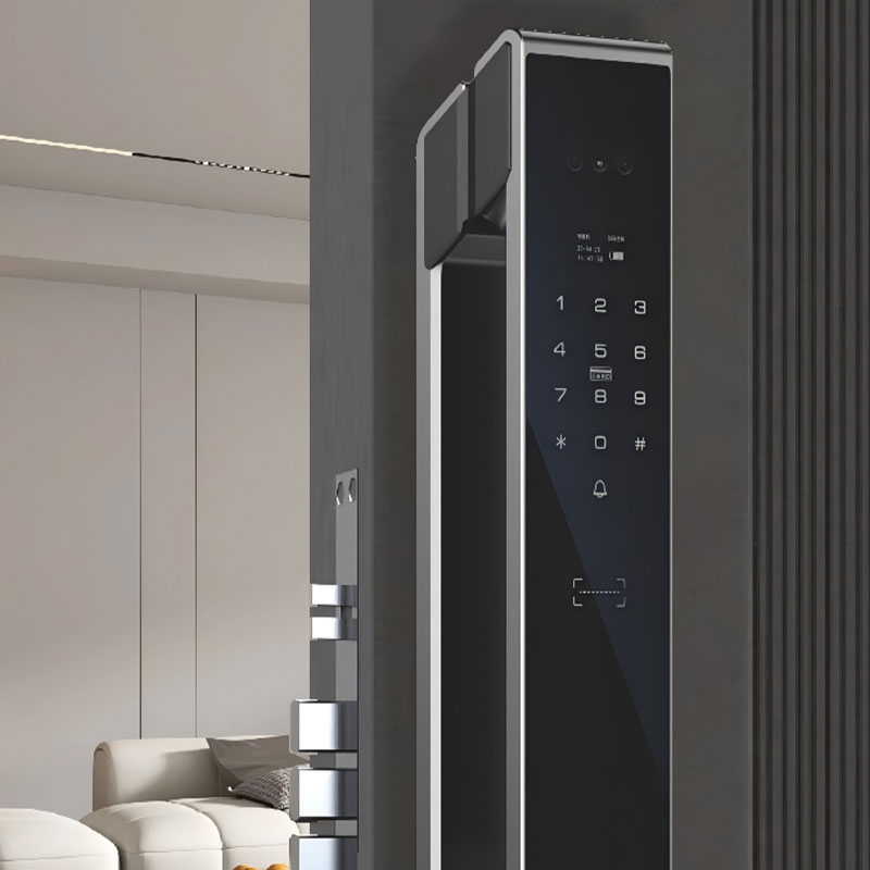 3D Face Recognition Smart Door Lock Electronic Biometric Fingerprint Automatic Smart Lock RUBINHR C939