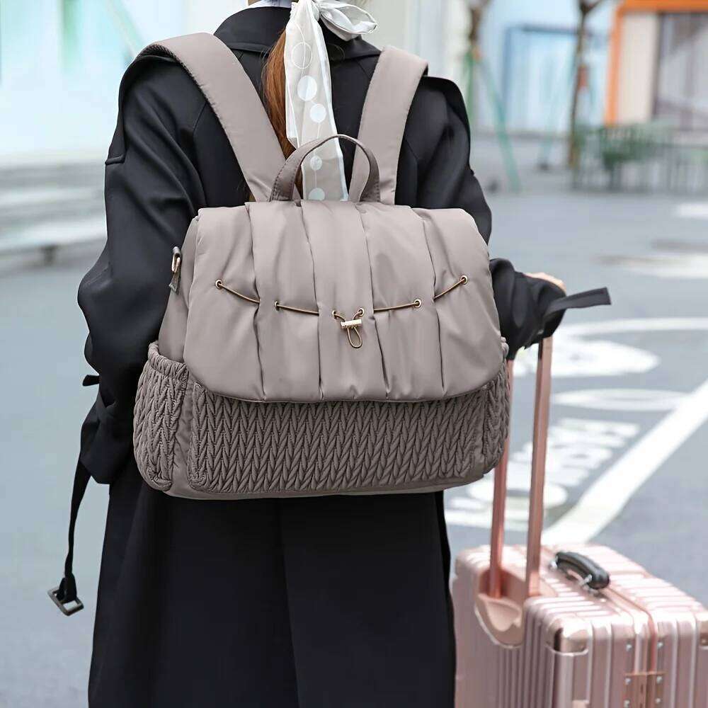 Mommy Diaper Mother Large Capacity Travel Nappy Backpacks with changing mat Convenient Baby Nursing Bags Updated