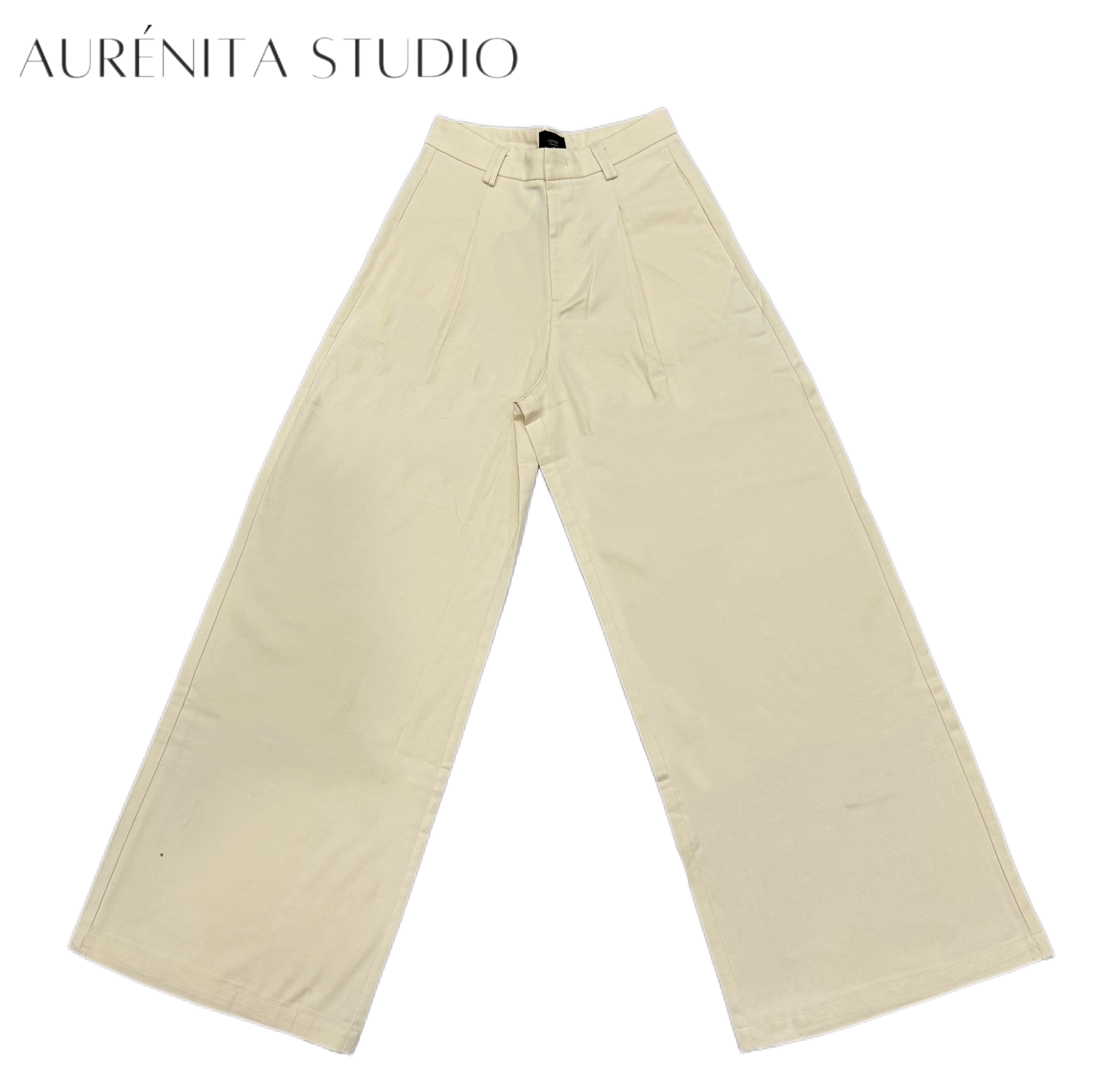 F/W New Collection 2025 Jeans Women Desginer Women Pants White Brown Black Wide Leg High Quality Casual Smart Business Office Classic