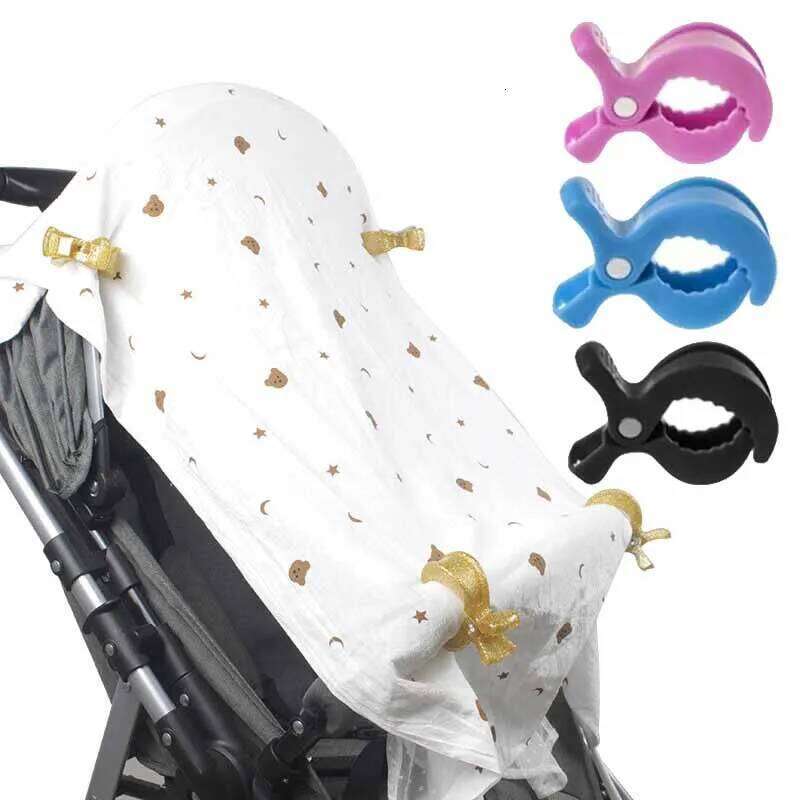 2pcs Multifunctional Clips Toy Baby Cart Carrier Cover Blanket Anti Drop Plastic Clip Stroller Accessories