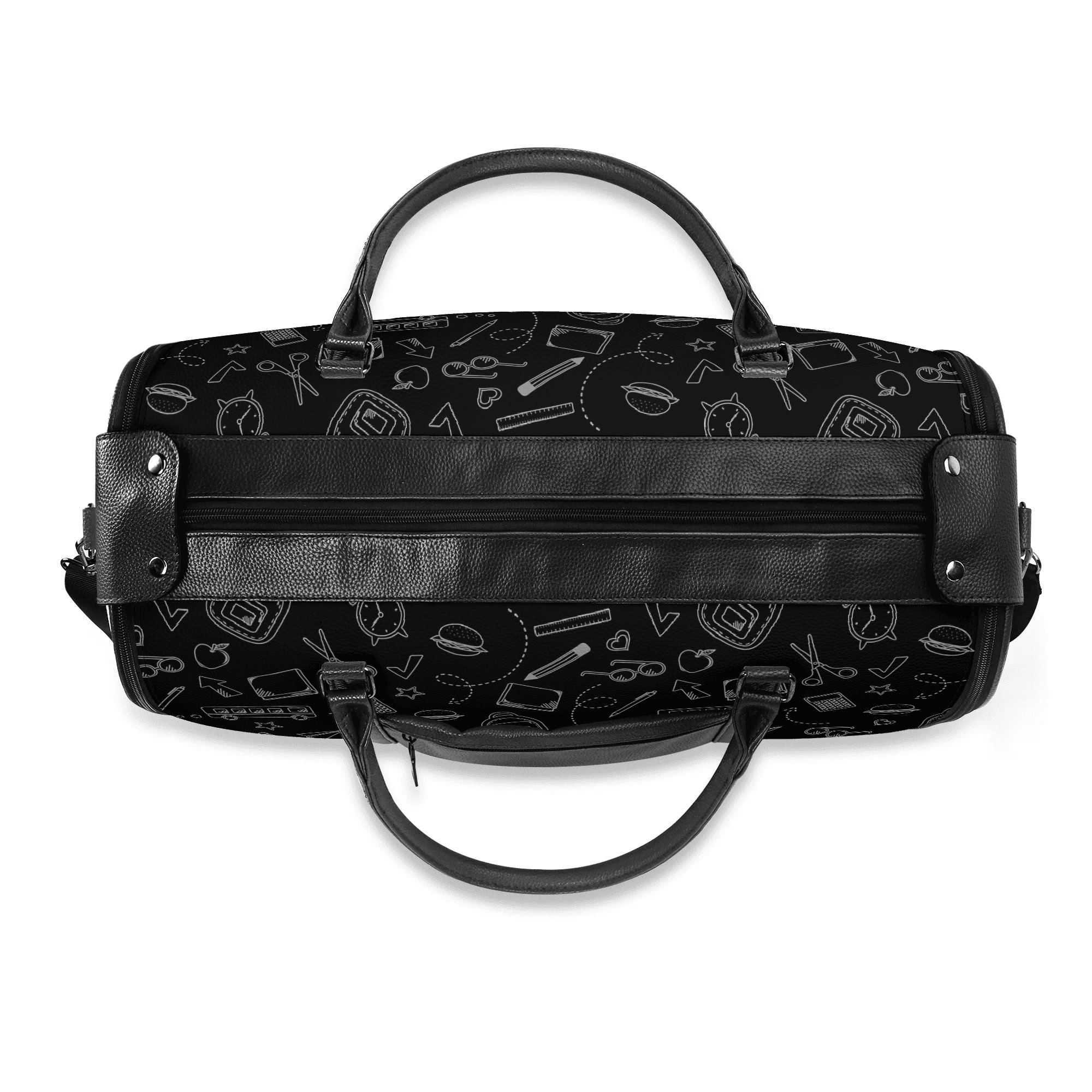 NXY Vintage Personalized Leather Duffle Bag Foldable Travel Bag Women Designer Men Luggage Large Sport Bags 250814