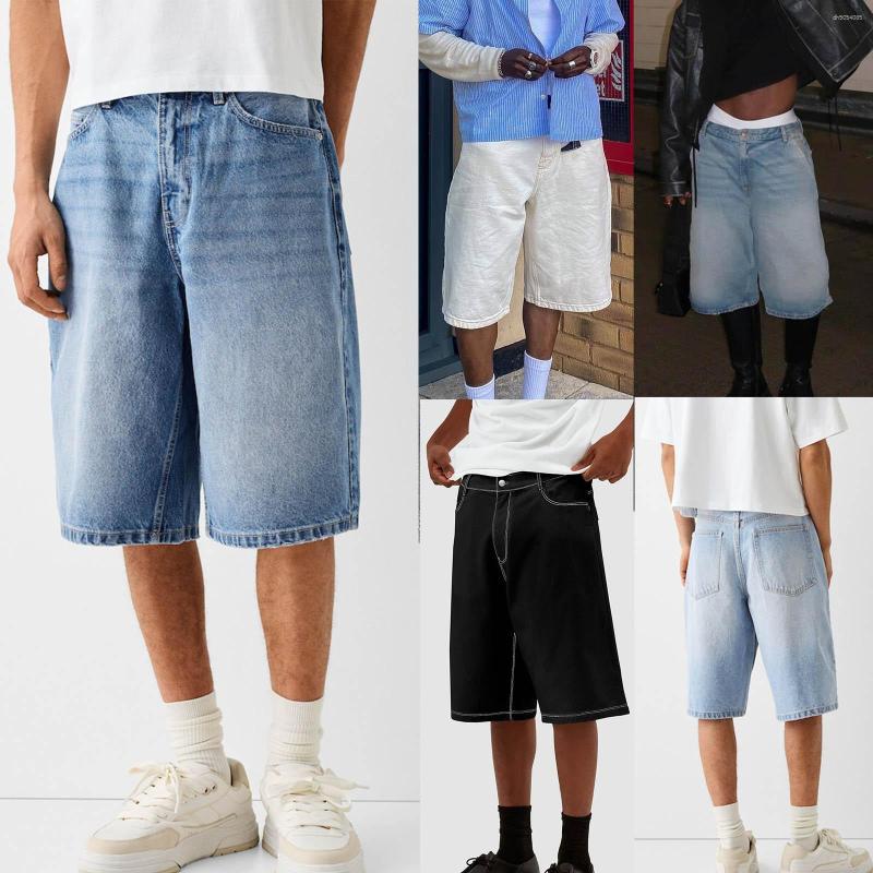 Men's Shorts Cross-Border Exclusive Supply Of European And American Denim Amazon Mid-Pants Style