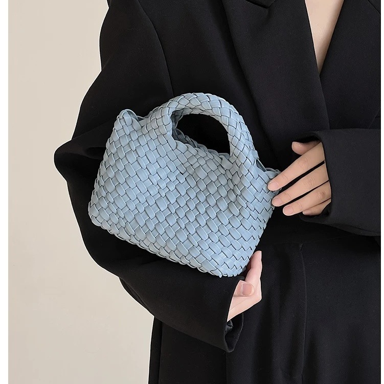 Designer women's handmade basket bag 2025 new single shoulder crossbody bag