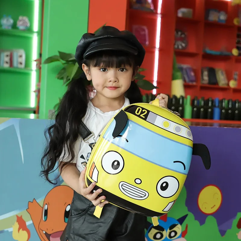 Cute Children Schoolbags for Girls Boys Kids Cartoon 3D Car Shape Backpack Waterproof Kindergarten Shoulders Bag Cool Baby Gift 250813