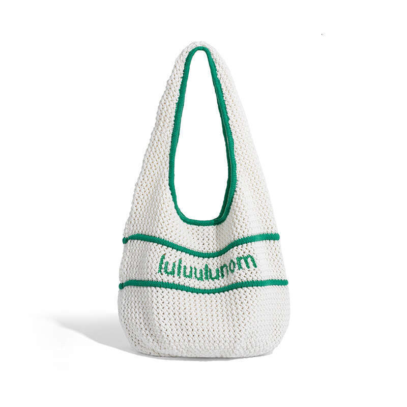 Women's designer woven bag for spring and summer 2025 new single shoulder tote bags fashionable and casual dopamine