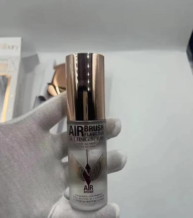 New Makeup Set Air Brush Flawless COMPLEXION PERFECTING SET 8ml Powder Compact No. 1 Palette 34ml Setting Spray Top quality 8g 0.28oz Cosmetics