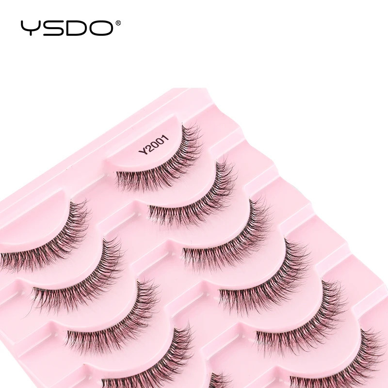 YSDO Half Eyelashes 310 pairs Natural Full False 3d Lashes Cat Eye Faux Cils Makeup Tools 250811