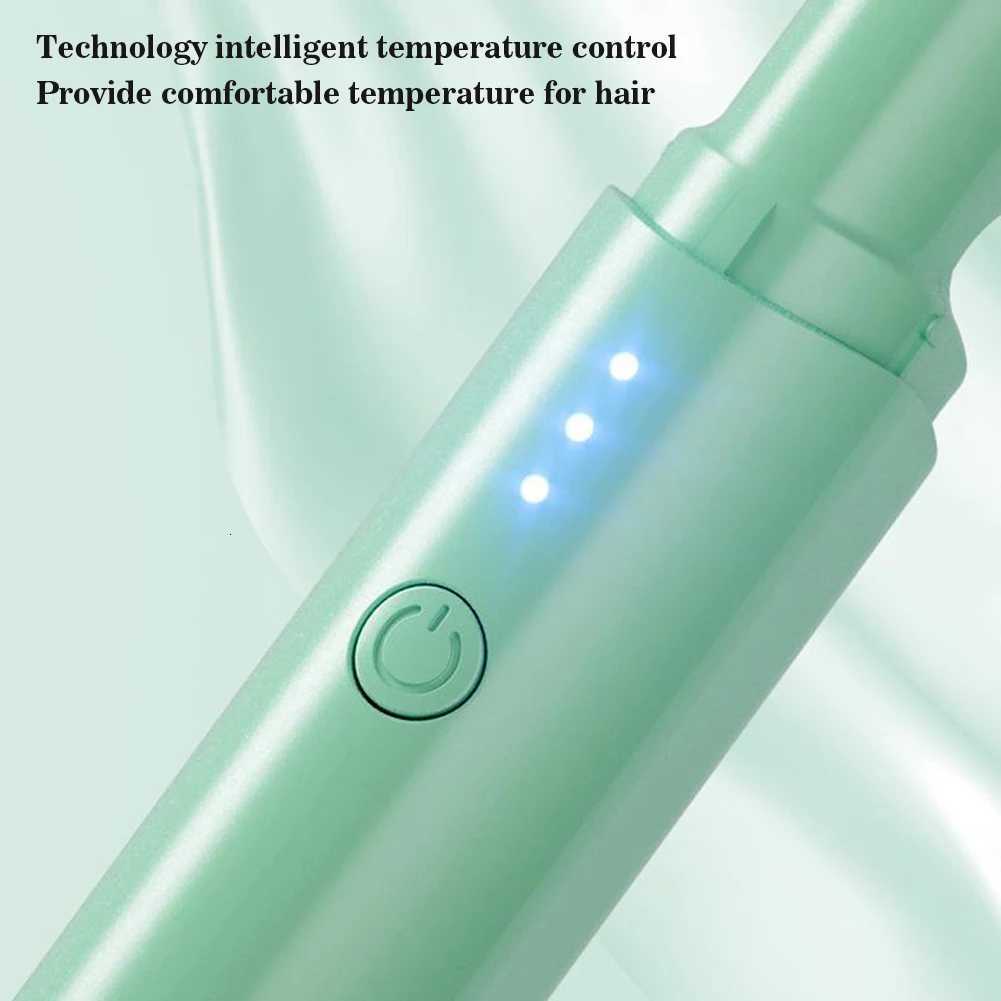 Portable Rechargeable Hair Straightening Comb Fast Heating Hairdressing Comb Hair Styling Accessories W250814