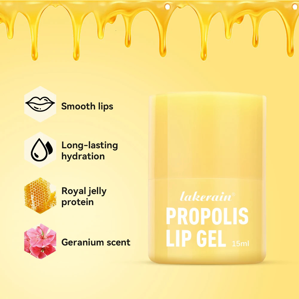 Honey Lip Hydrating Lip Balm Mask 12hrs Long-lasting Moisture Butter Propolis Lipcerin Gentle Dispenser Exfoliation Twist Kore 250813