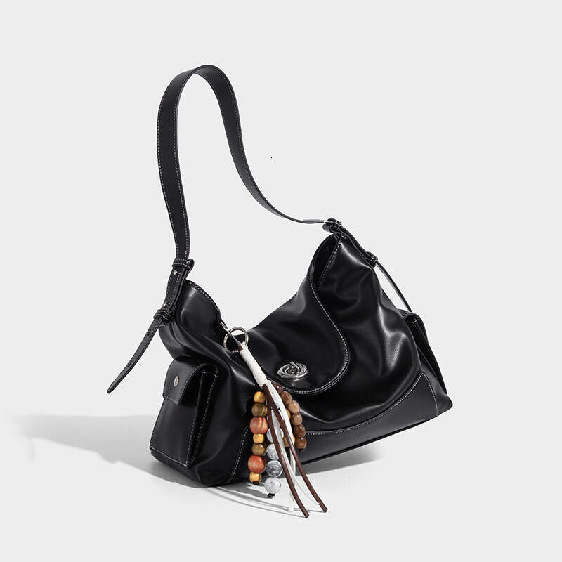 Designer Tote Bag Large Capacity Shoulder Bag Fashion Soft Leather Women's 2025 New Commuter Versatile