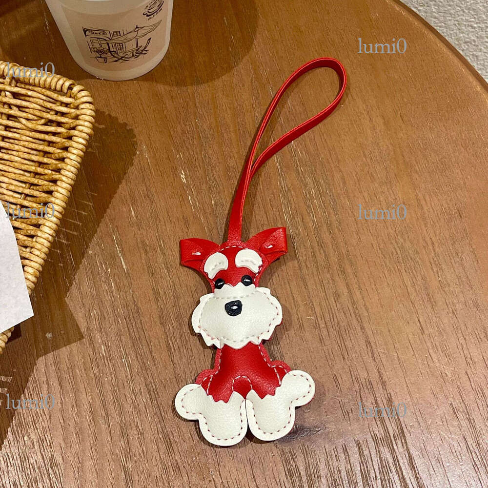 Fashion bag pendants Puppy PU Creative Dog Bag Cartoon Leather Pendant Small Gift