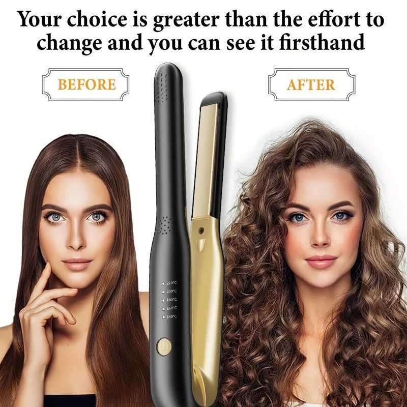 Ceramic Ionic Hair Straightener with LCD Display - Fast Heat for Smooth Shiny Hair Fast Heating for Smooth Shiny Hair for Women and Men W250814