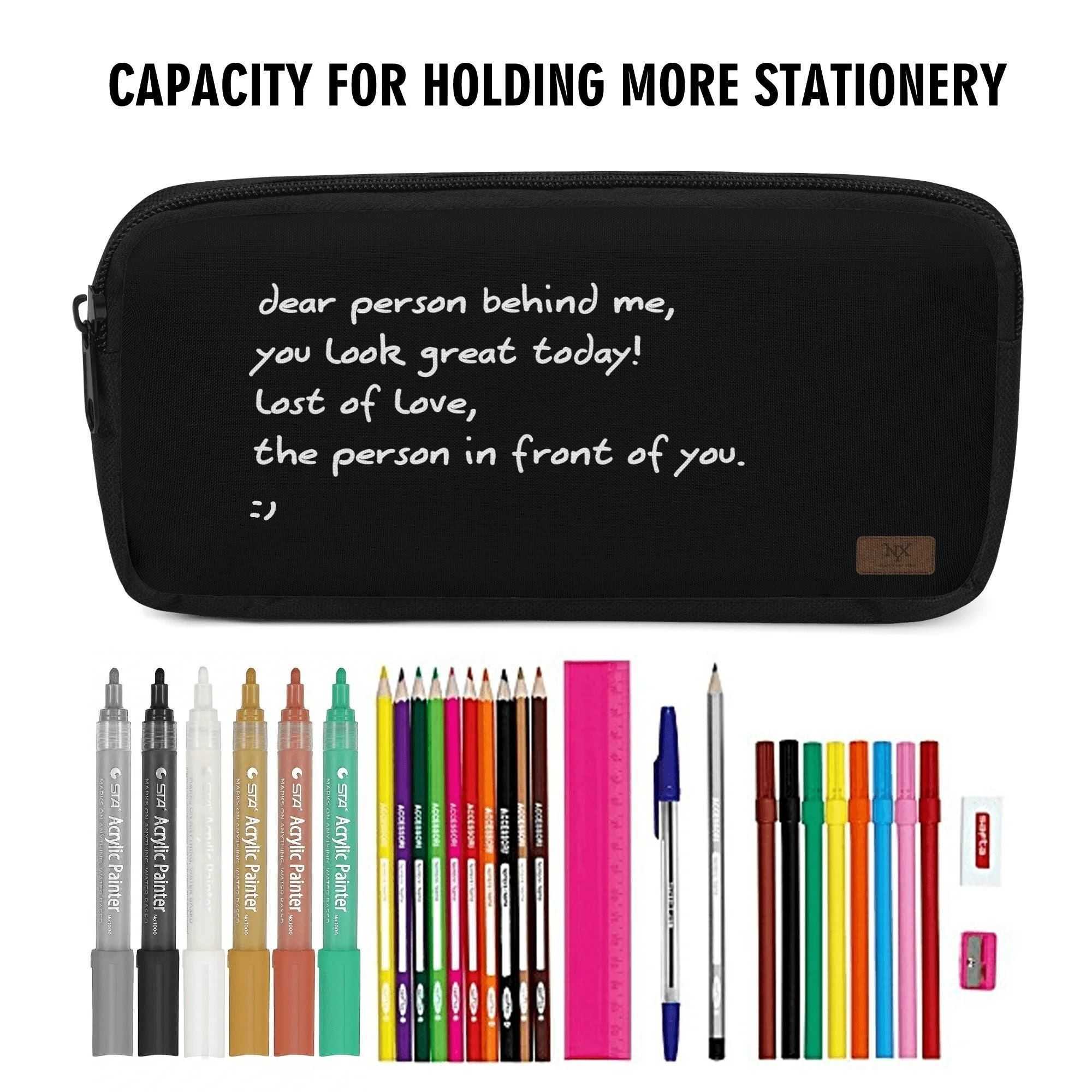 NXY Student Pencil Case Designer Makeup Bag Travel Cosmetic Bags Girls Boys School Pencil Bags Storage Pouch 250814