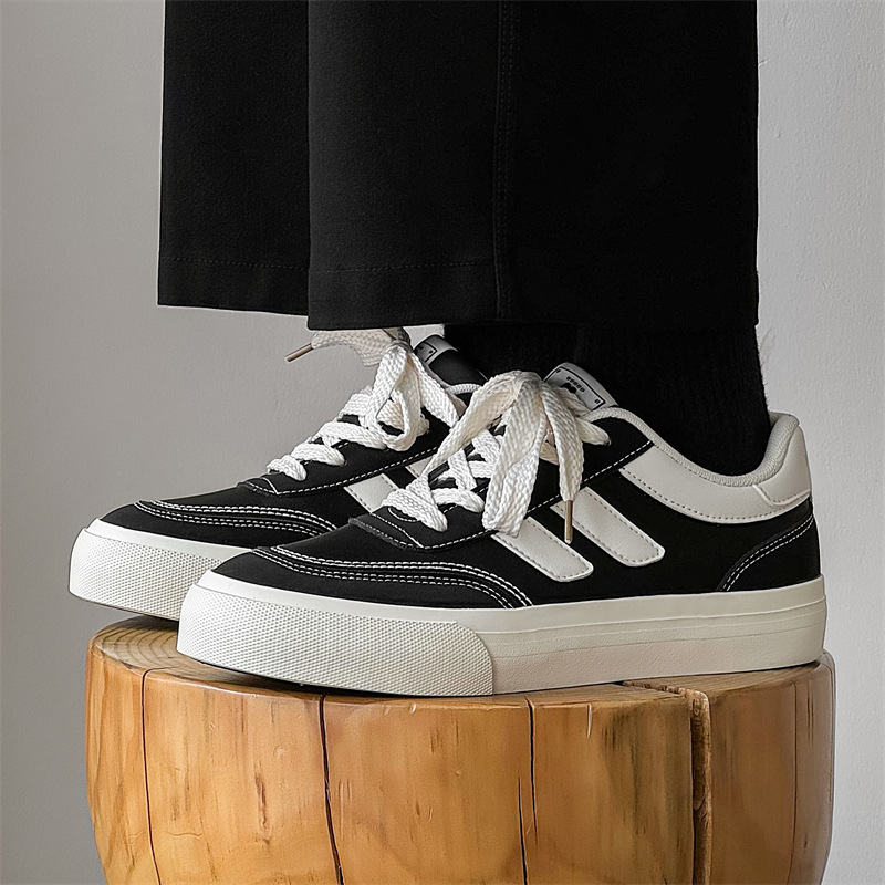 Men's canvas shoes 2026 spring sports skate shoes men's niche original German training skate shoes