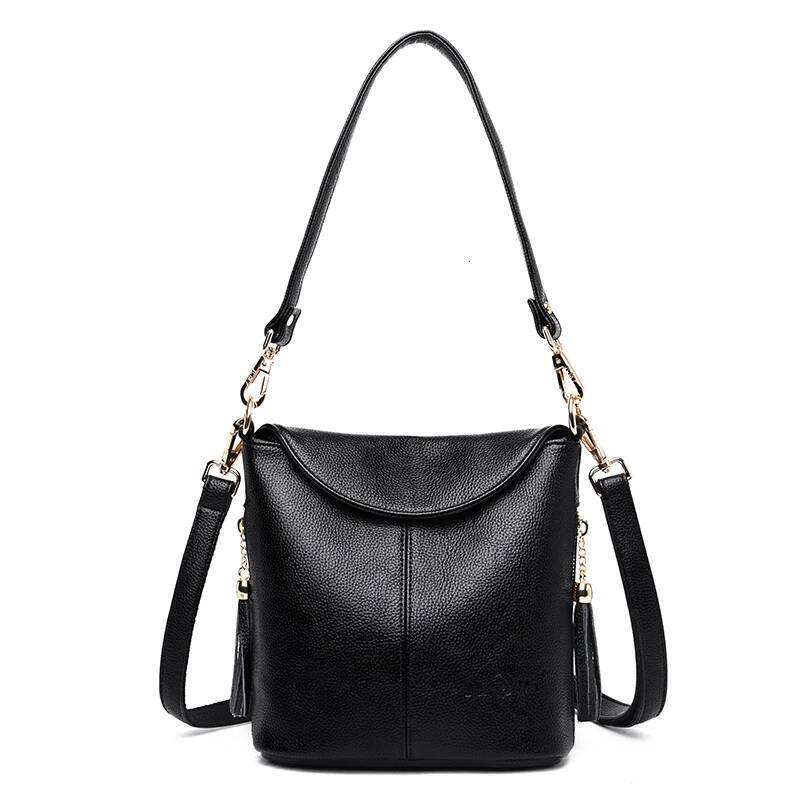 Messenger Tassel Portable Genuine Leather Crossbody Bag Female Fashion Shoulder Bags For Women Clutch Small Handbags