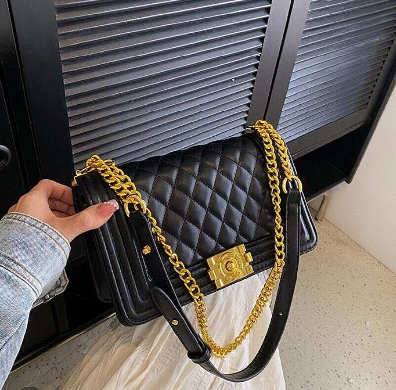 Dia Pattern Shoulder Bags Women High-quality Chain Crossbody Bag