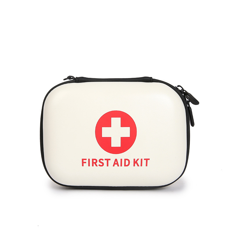 Household Car Portable First Aid Medicine Box Storage Outdoor Emergency Kit PU Medical Bag