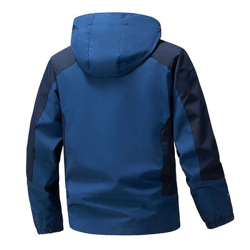 Mens Windbreaker Waterproof Military Hooded Coat Male New Combat Jackets Men Autumn Outdoor Hiking Biking Outwear