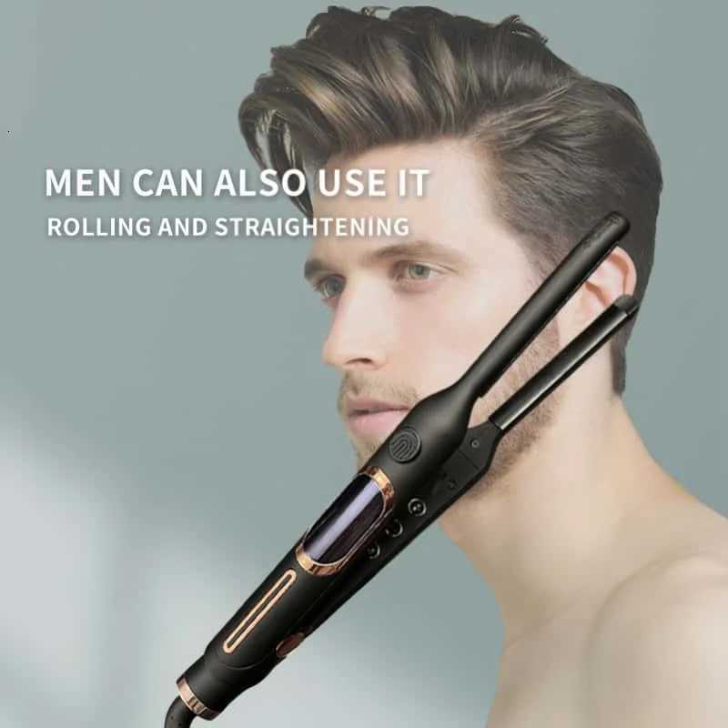 30s Fast Heating Mch Titanium Plate Portable Flat Iron 500 Degree High Temp Professional Styling Tool Hair Straightener W250814