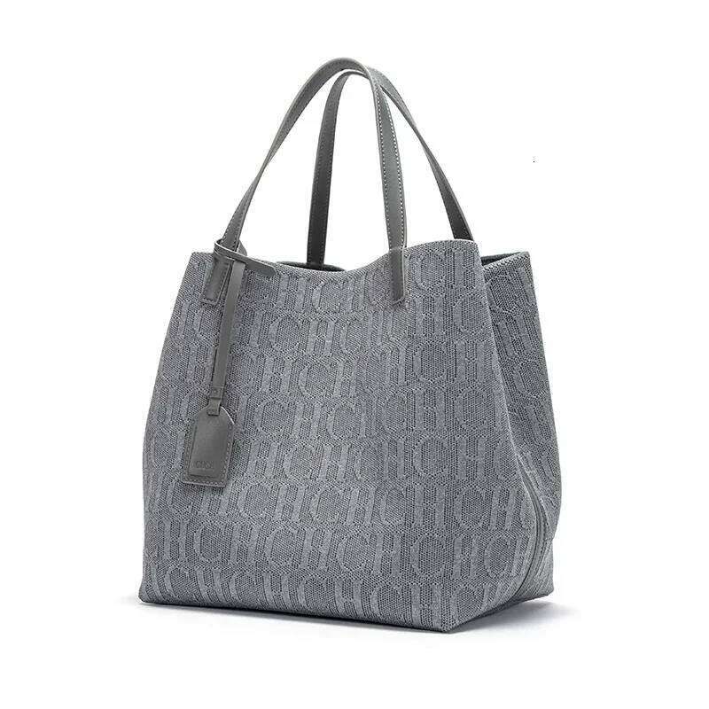 CH Fashion Classic New Solid Color Letter Design Women's Handbag High Quality Craftsmanship Large Capacity
