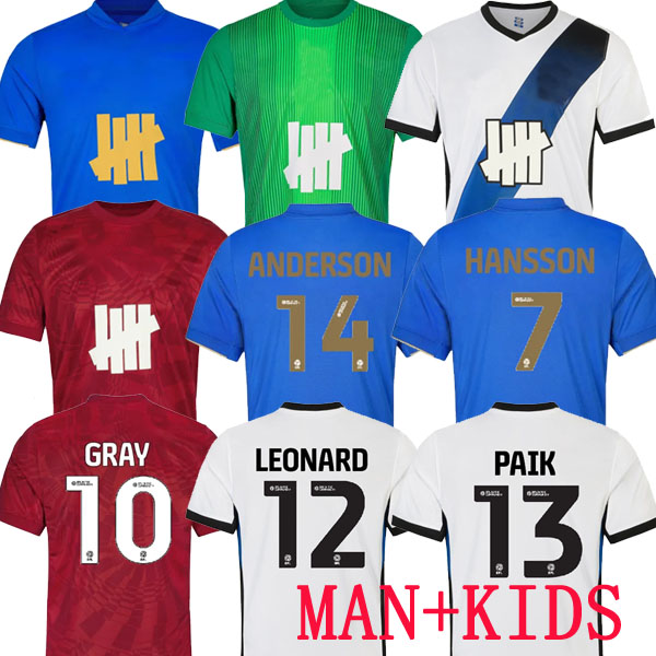 24 25 26 Birmingham soccer jerseys third City 2024 2025 Camisetas KLARER JUTKIEWICZ HANSSON WRIGHT DYKES WILLUMSSON Davies Stansfield football shirt men kids