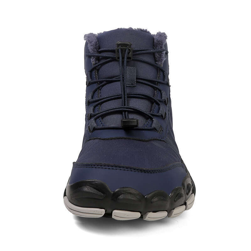 Hot-selling Wide Toe Snow Boots for Men Women, Winter High-top Barefoot Shoes, Waterproof and Cold-resistant Outdoor Casual Sports Shoes