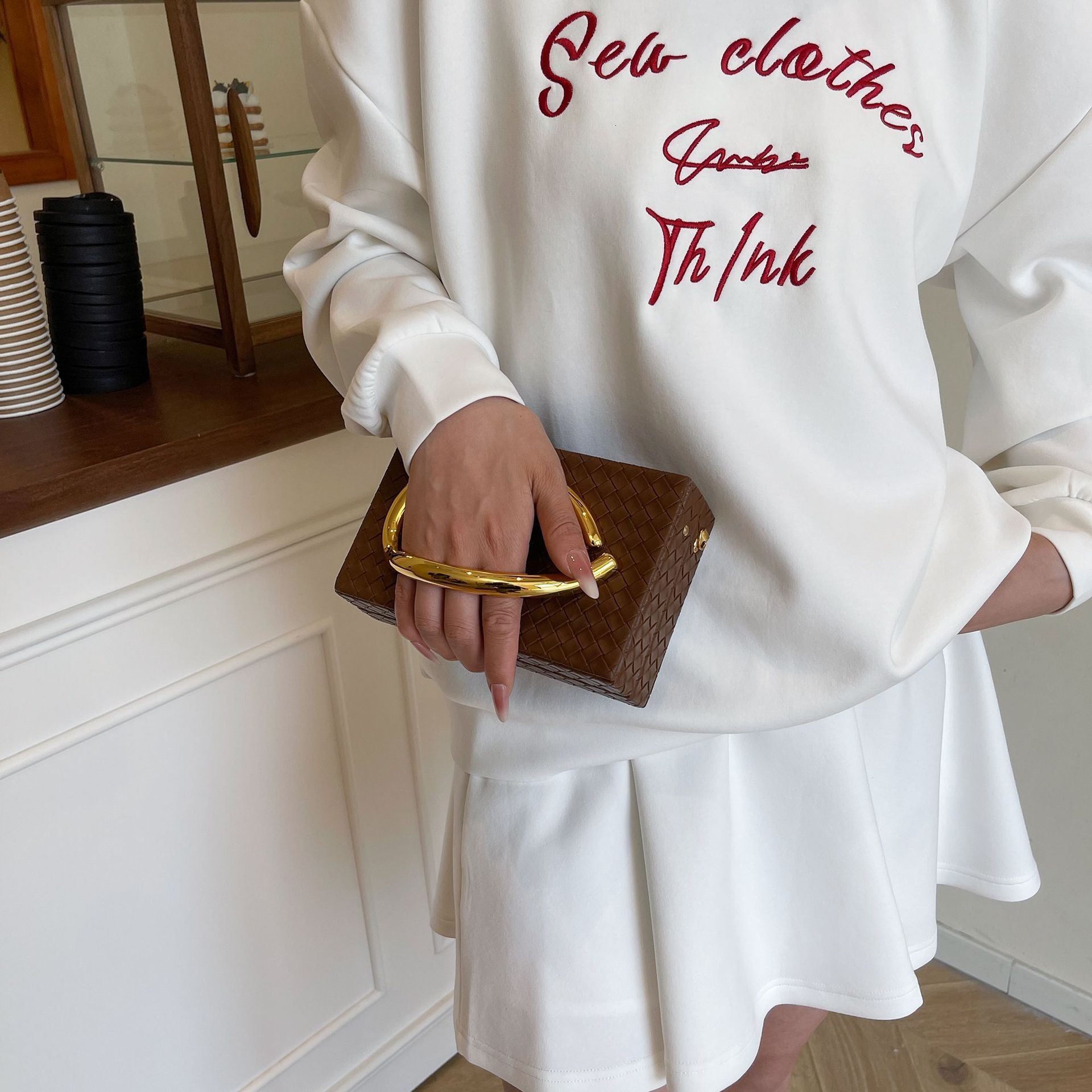 Luxury Brand Designer Bag European And American Fashion Women's Bag Small Square Bag 2025 New Single Shoulder Bag Trendy Chain Bag Trendy Metal D