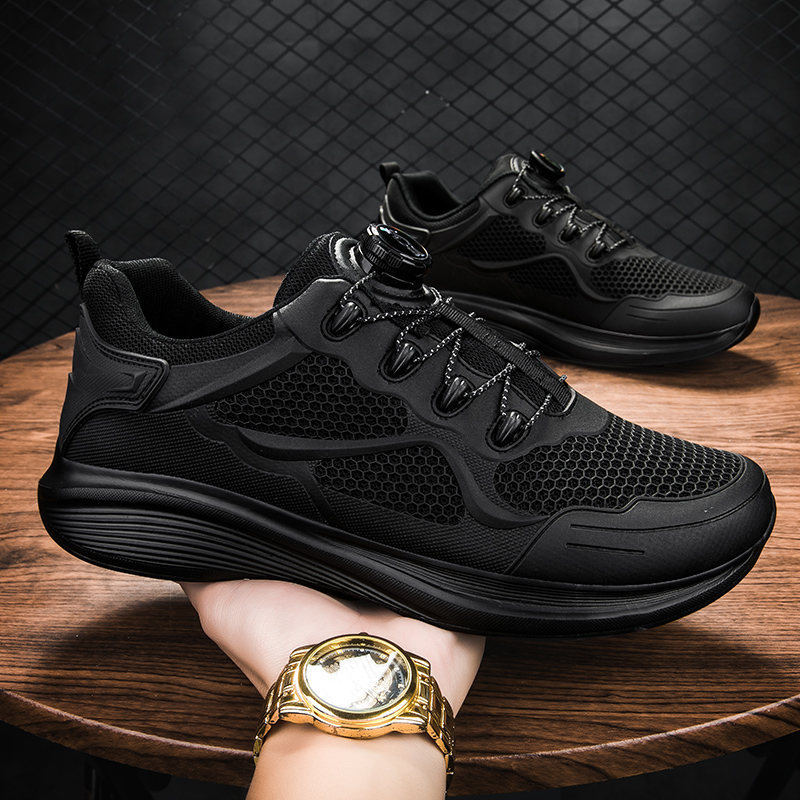 PROTECTCAMEL designer shoes free shipping hot outdoor sports running shoes Automatic knob anti-slip hiking shoes for men black white