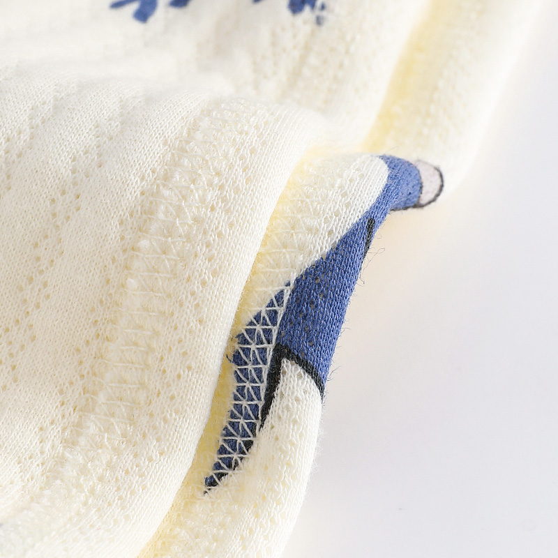 childs breathable insulated full body garment made of soft spun fabric