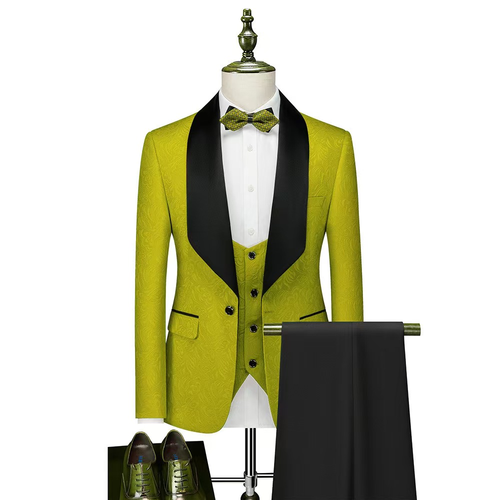 T1434 men's new business casual suits men's wedding groom dress