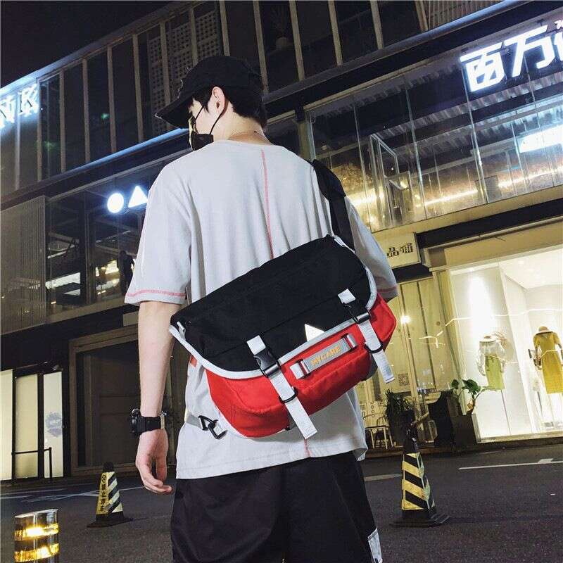 Crossbody For Men Unique New Korean Style Fashionable Trendy Casual Shoulder Bag, Functional Messenger Bag