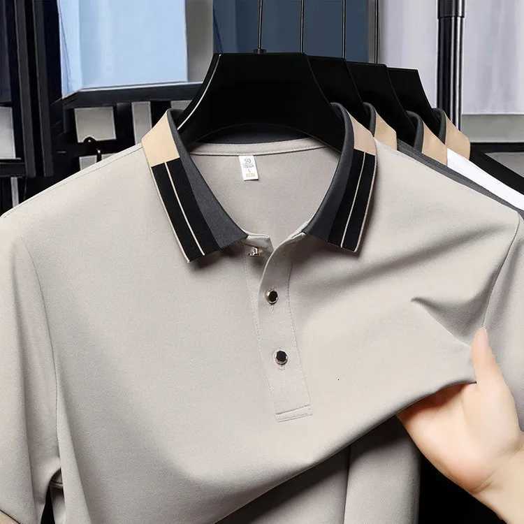 2025 Summer New Mens Classic Polo Shirt Short Sleeve Polo Mens Top Hot Sale XJ250804