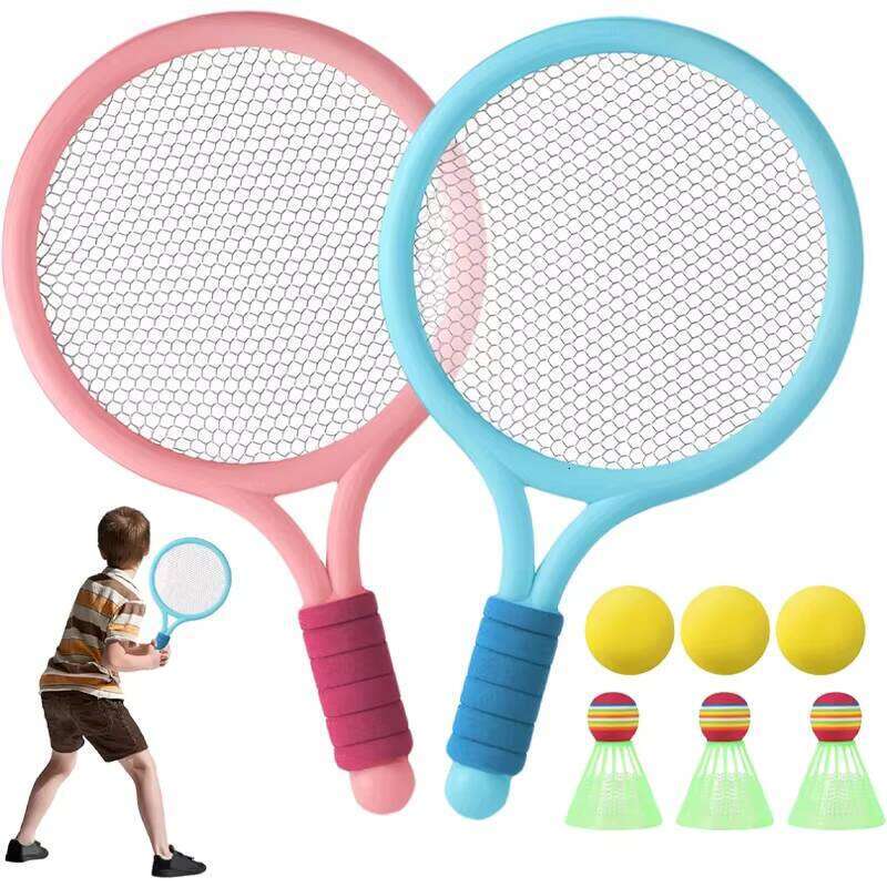 1PCS Children's Badminton Racket Beginner Training Outdoor Beach Tennis Kindergarten Baby Parent Child Interactive Toys