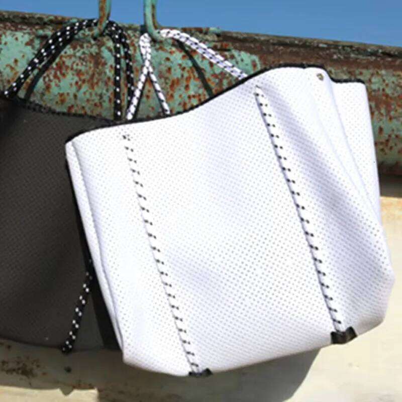 Diving Fabric Neoprene Women Handbag Large-capacity Casual Tote Bag Top-Handle Shoulder Bags