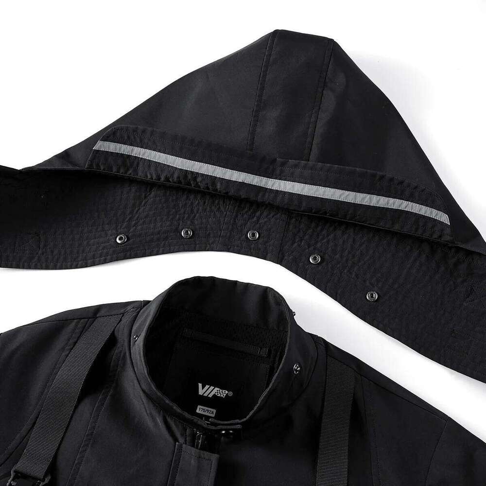 Designer Clothing 2025 Summer Tactical Jackets Men Half Sleeve Functional Multi Pockets Coats Hip Hop Japanese Style Male Streetwear Tops